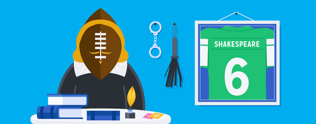 Sex, Shakespeare and Soccer. Necessary roughness | by OkCupid
