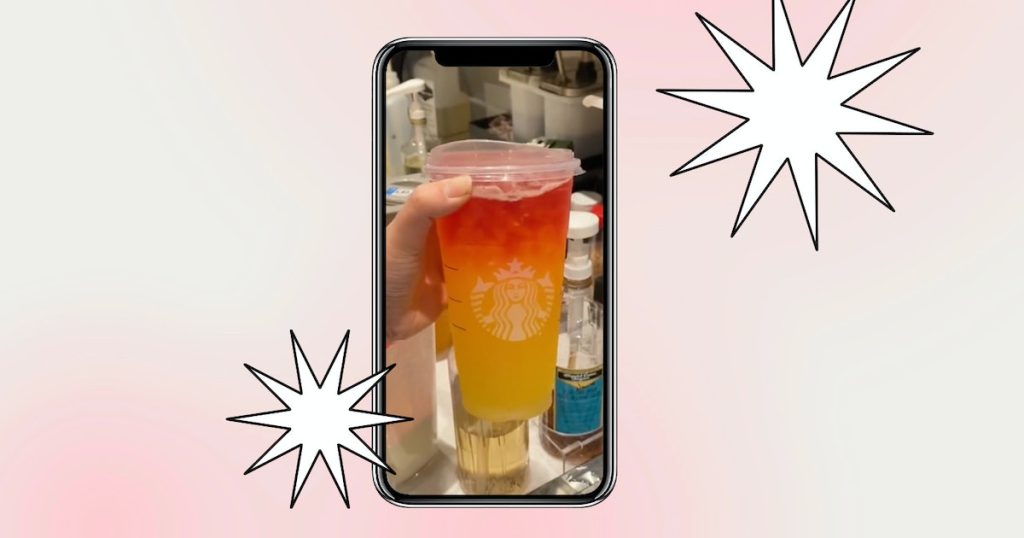 I Tried Starbucks’ Mystery Coachella Dawn Sip For Competition SZN