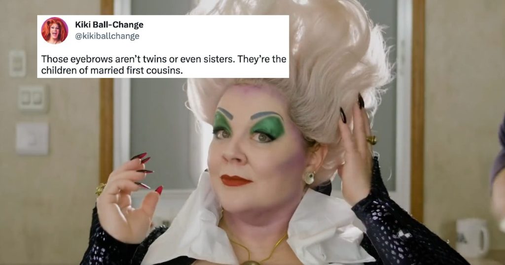 Why Drag Artists Are Bashing Melissa McCarthy’s Ursula Makeup