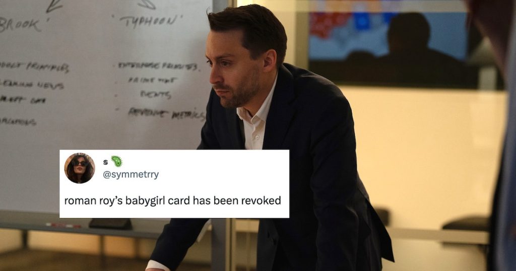 How ‘Succession’s Election Episode Ended The Roman “Babygirl” Memes