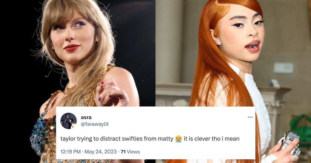 Tweets & Memes About Taylor Swift and Ice Spice’s Surprise “Karma” Remix