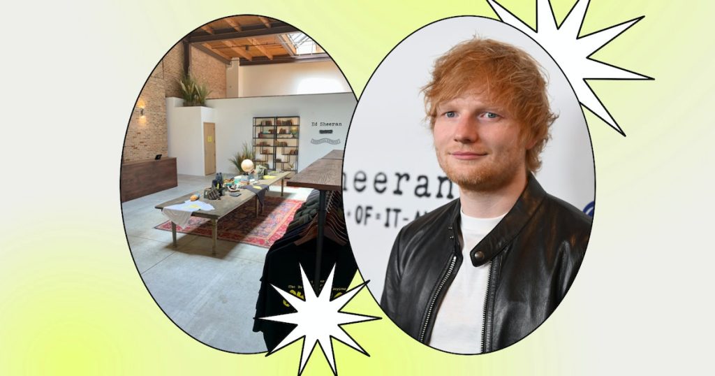 Within Ed Sheeran’s ‘Subtract’ Pop-Up Encounter