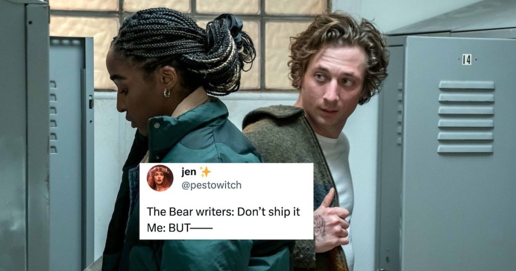 Tweets & Memes About Carmy & Sydney Shipping On ‘The Bear’
