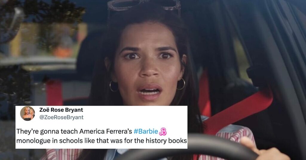 Memes About The united states Ferrera’s ‘Barbie’ Monologue As Gloria