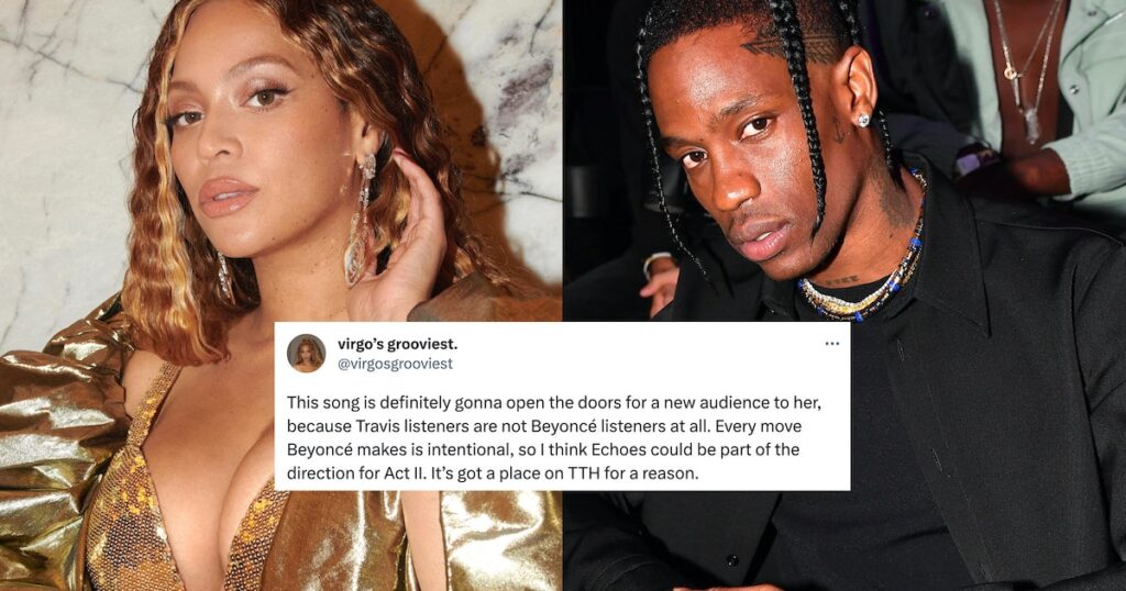 Fans Assume Travis Scott & Beyoncé’s “Delresto (Echoes)” Teases ‘Renaissance’ Act II