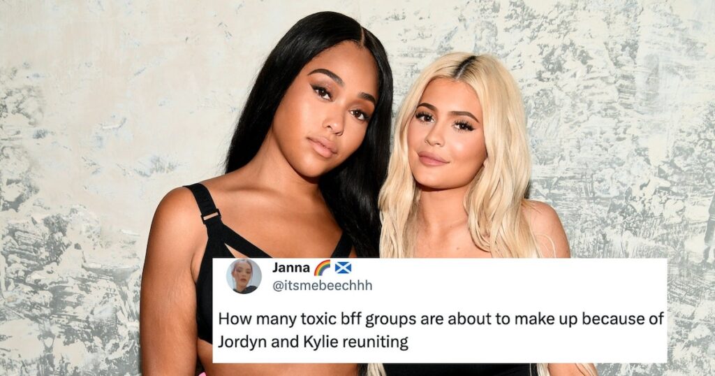 Memes About Kylie Jenner & Jordyn Woods’ 2023 Friendship Reunion