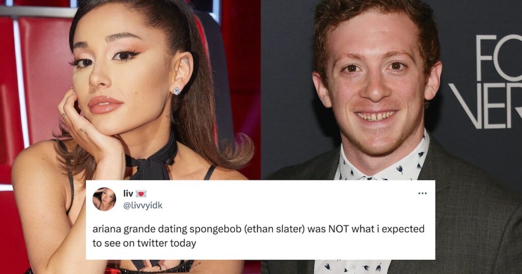 Tweets & Memes About Ariana Grande & Ethan Slater Reportedly Courting