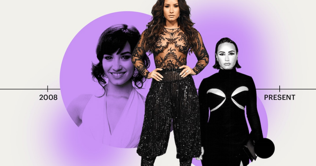 Demi Lovato’s Beauty Evolution Is Trendier Than You Ever Imagined