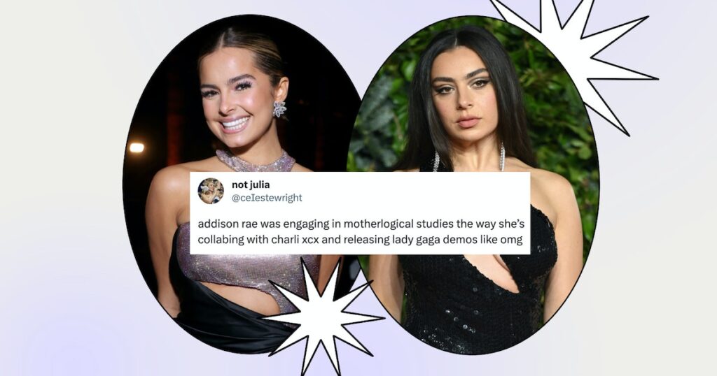 Tweets & Memes About Addison Rae & Charli XCX’s “2 Die 4”