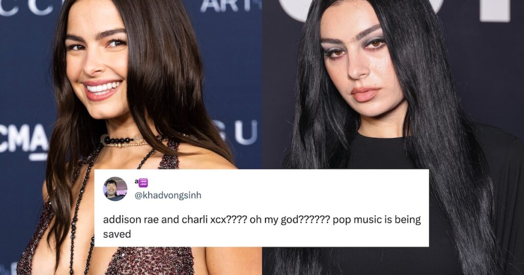 This is Why Lovers Think Addison Rae Is Teasing A Collab With Charli XCX