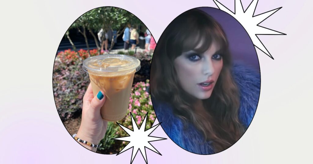 I Tried The Grammy Museum’s Taylor Swift “Lavender Haze” Latte