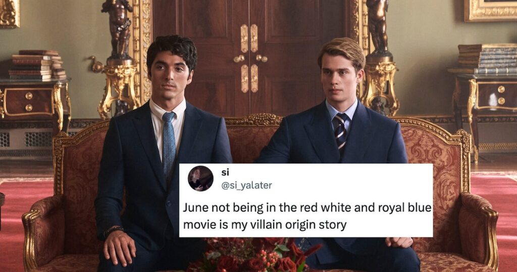 Memes About ‘Red, White & Royal Blue’ Erasing June From The Film