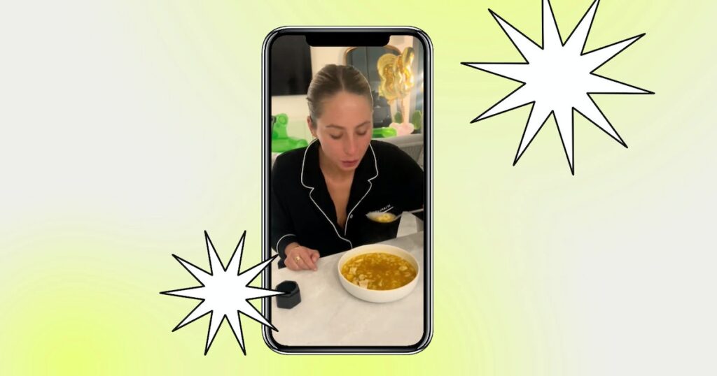 I Tried using Alix Earle’s Rooster Soup Recipe With Blended Veggies