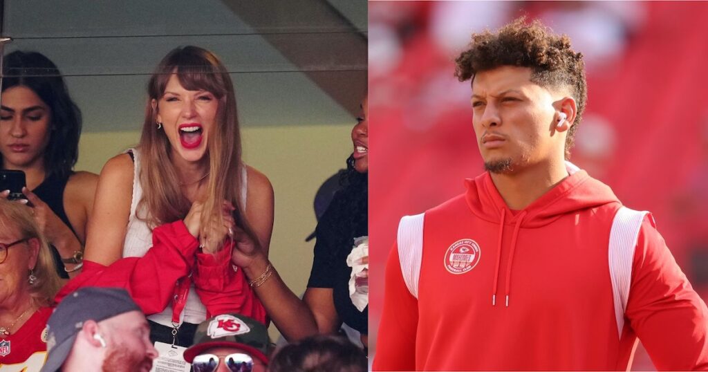 Patrick Mahomes Reacted To Taylor Swift Attending Travis Kelce’s Match