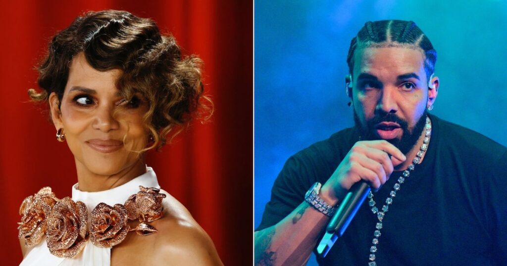 Halle Berry Termed Out Drake For His “Slime You Out” Image