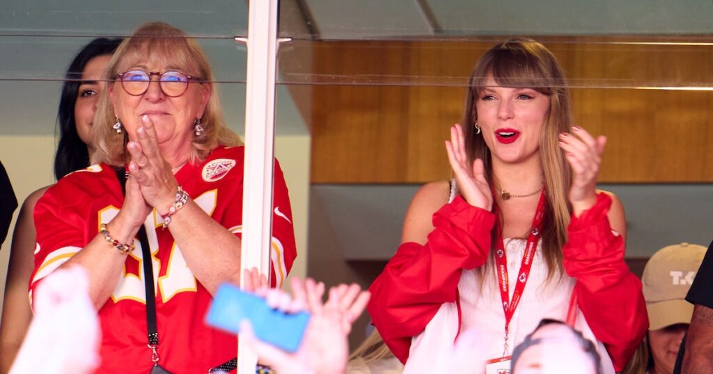 Donna Kelce Trolled Taylor Swift’s “Seemingly Ranch” Meme