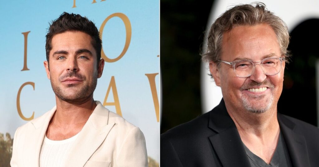 Zac Efron Responded To Matthew Perry’s Biopic Strategy Immediately after His Dying