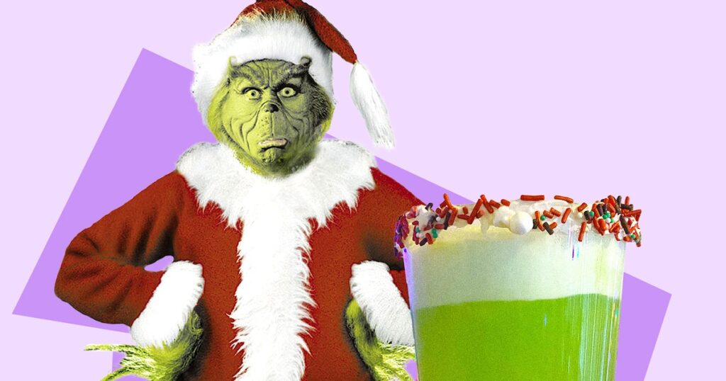 I Experimented with TikTok’s Viral Grinch Punch, A Sweet (& Boozy) Get together Hack