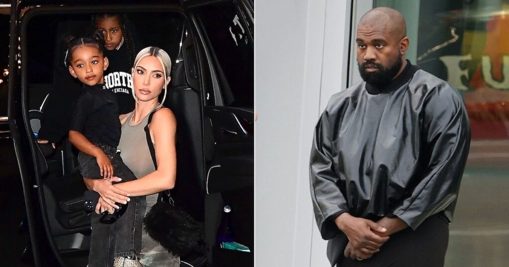How Kim Kardashian Talks To Her Kids About Her Kanye West Divorce