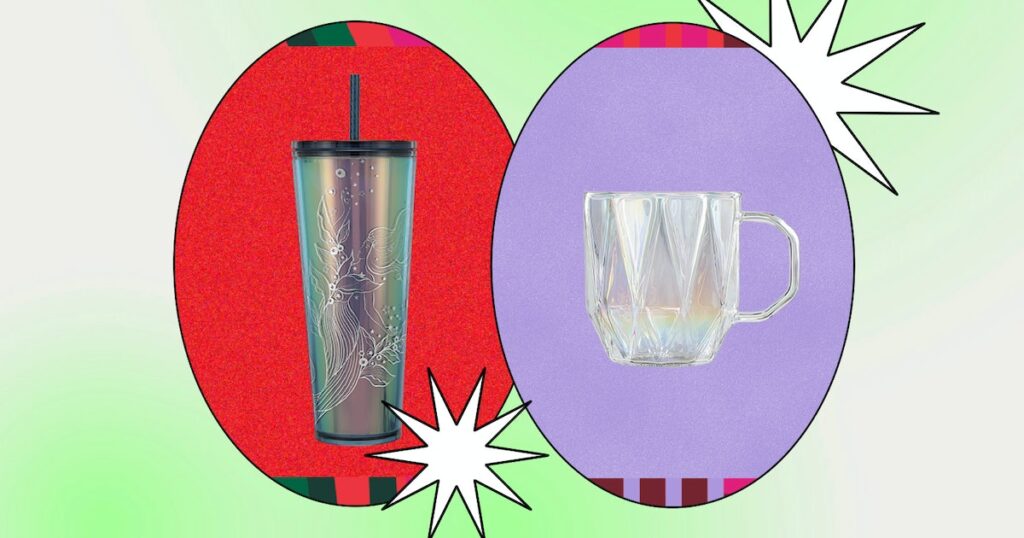 Starbucks’ Holiday 2023 Merch Includes Iridescent Cups & Mugs